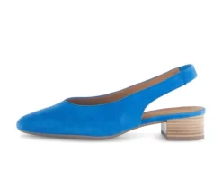 Sling-back blauw