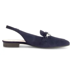 Sling-back blauw