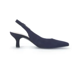 Sling-back blauw