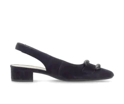 Sling-back blauw