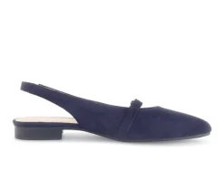 Sling-back blauw