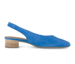 Sling-back blauw