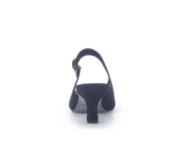 Sling-back blauw