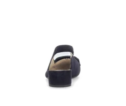 Sling-back blauw
