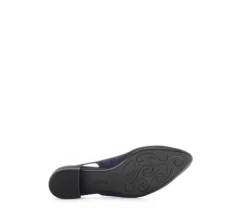 Sling-back blauw