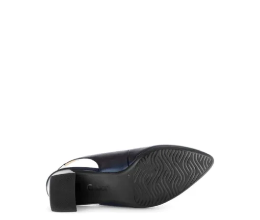 Sling-back blauw