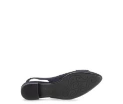 Sling-back blauw