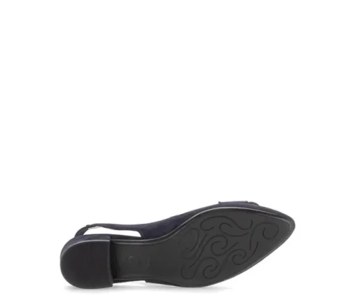Sling-back blauw