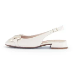 Sling-back crème