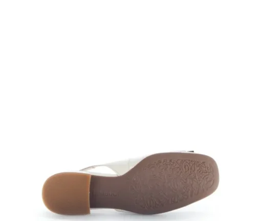 Sling-back crème