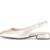 Sling-back goud