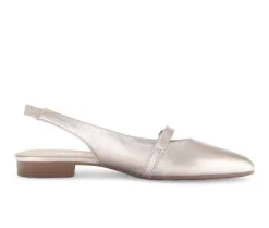 Sling-back goud