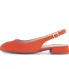 Sling-back oranje