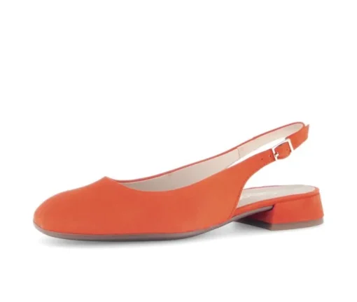 Sling-back oranje