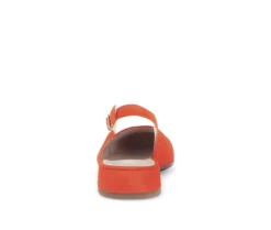 Sling-back oranje