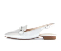 Sling-back zilver