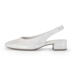 Sling-back zilver