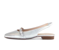 Sling-back zilver