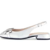 Sling-back zilver