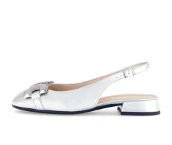 Sling-back zilver