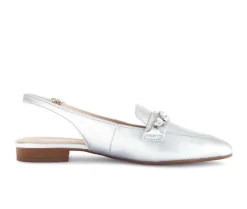 Sling-back zilver