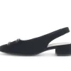 Sling-back zwart