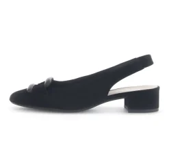 Sling-back zwart