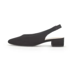 Sling-back zwart