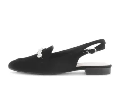 Sling-back zwart
