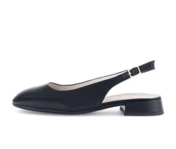 Sling-back zwart