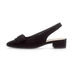 Sling-back zwart