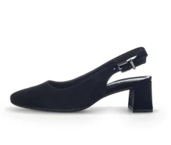 Sling-back zwart