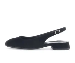 Sling-back zwart