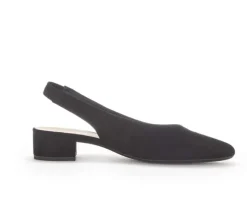 Sling-back zwart