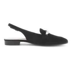 Sling-back zwart