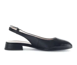 Sling-back zwart