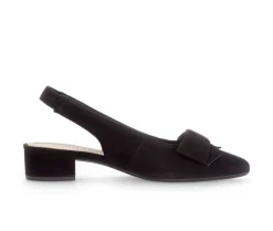 Sling-back zwart