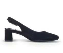 Sling-back zwart