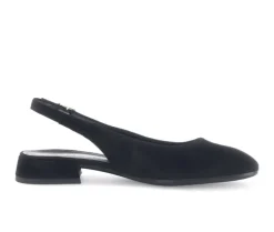Sling-back zwart