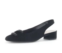 Sling-back zwart