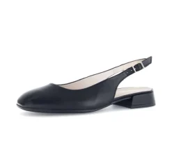 Sling-back zwart
