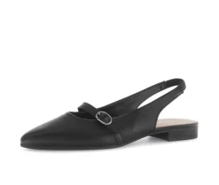 Sling-back zwart