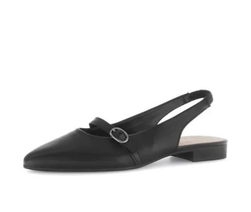 Sling-back zwart