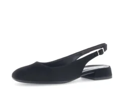 Sling-back zwart
