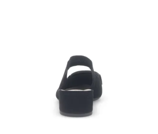 Sling-back zwart