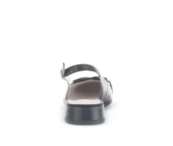 Sling-back zwart