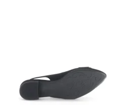 Sling-back zwart