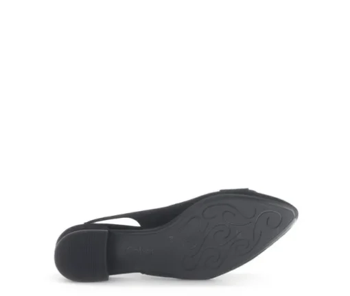 Sling-back zwart