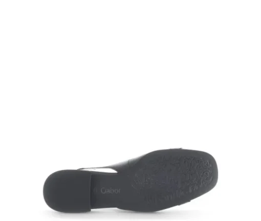 Sling-back zwart
