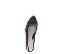 Sling-back zwart